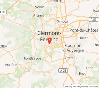 Map of Beaumont, Auvergne-Rhône-Alpes