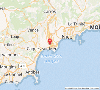 Map of Saint-Laurent-du-Var, Provence-Alpes-Côte d'Azur