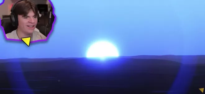 Coucher de soleil sur Vénus