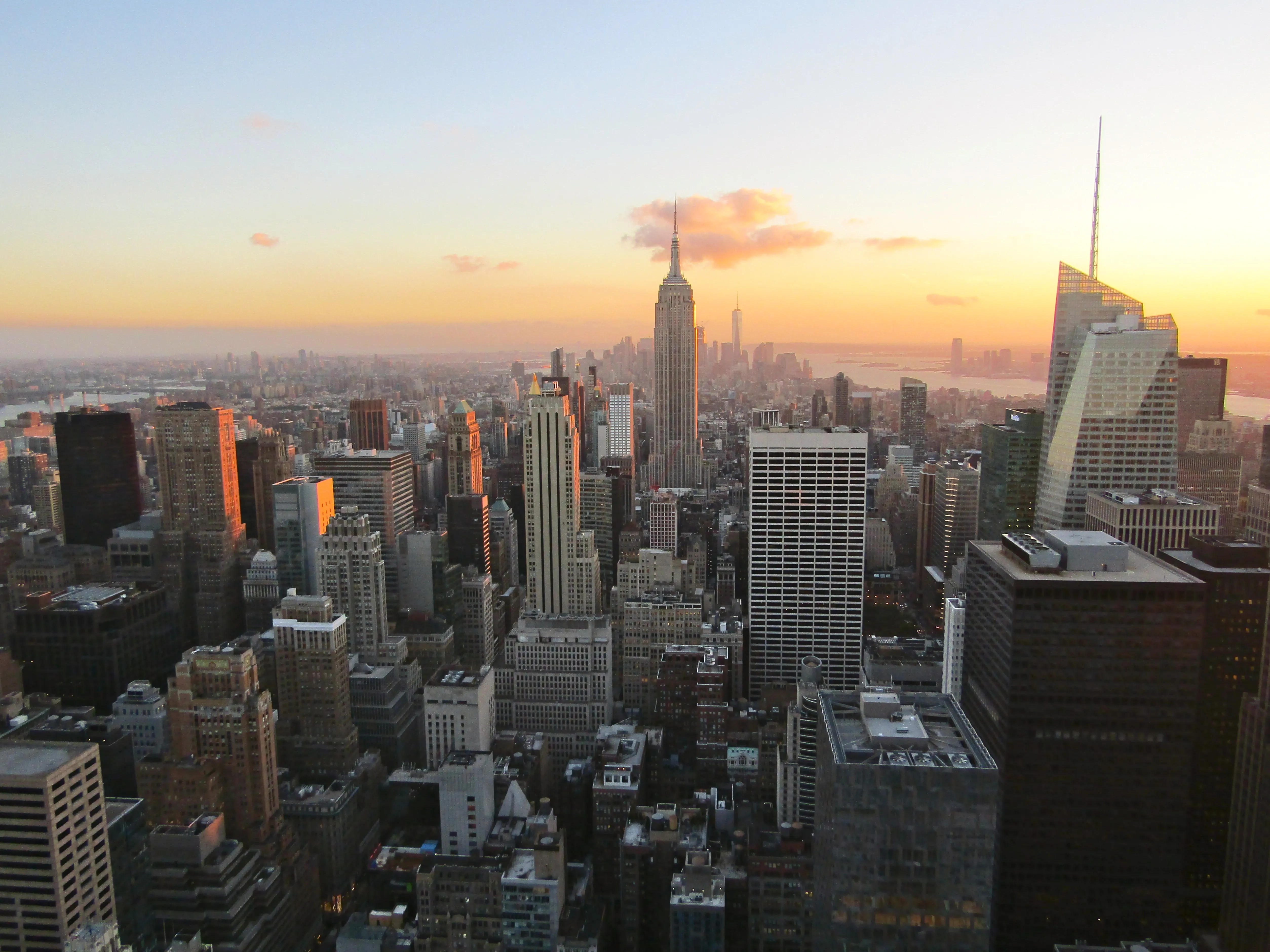 Top of the Rock sunset