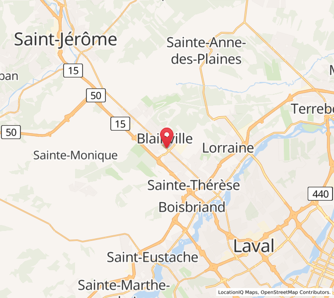 Blainville, Québec Heures de lever et de coucher du soleil