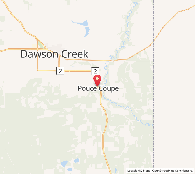 Heures de lever et de coucher du soleil en Pouce Coupe, ColombieBritannique