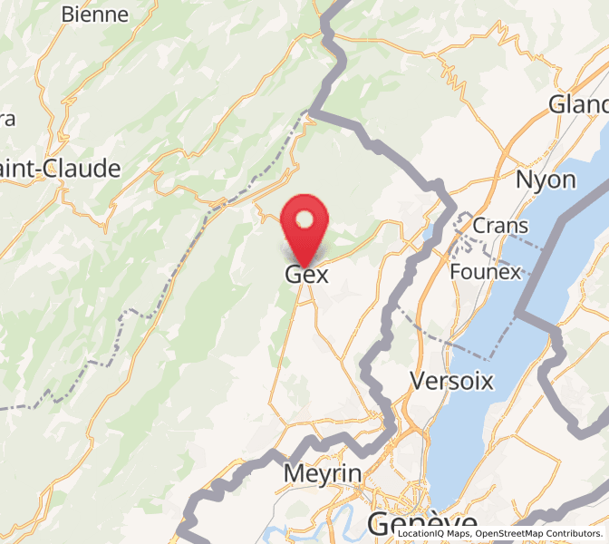 Gex, Auvergne-Rhône-Alpes Heures de lever et de coucher du soleil
