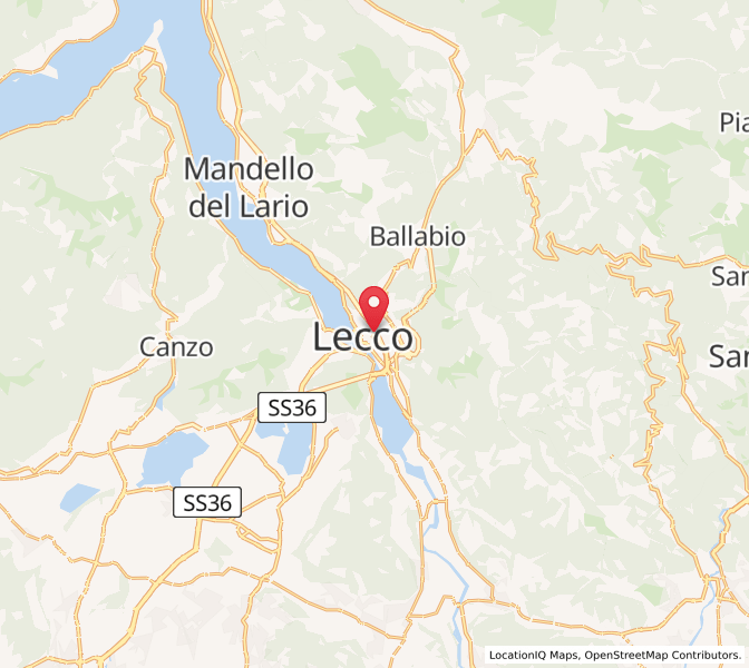 Lever et coucher du soleil à Lecco