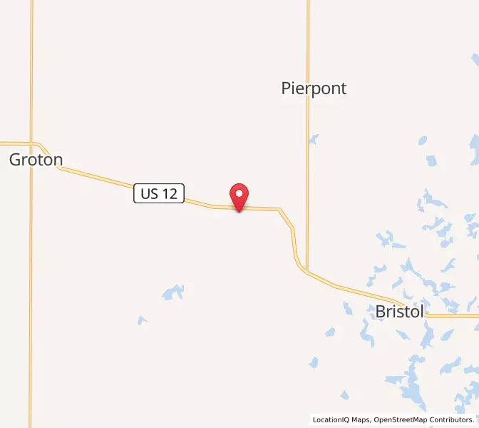 Map of Andover, South Dakota