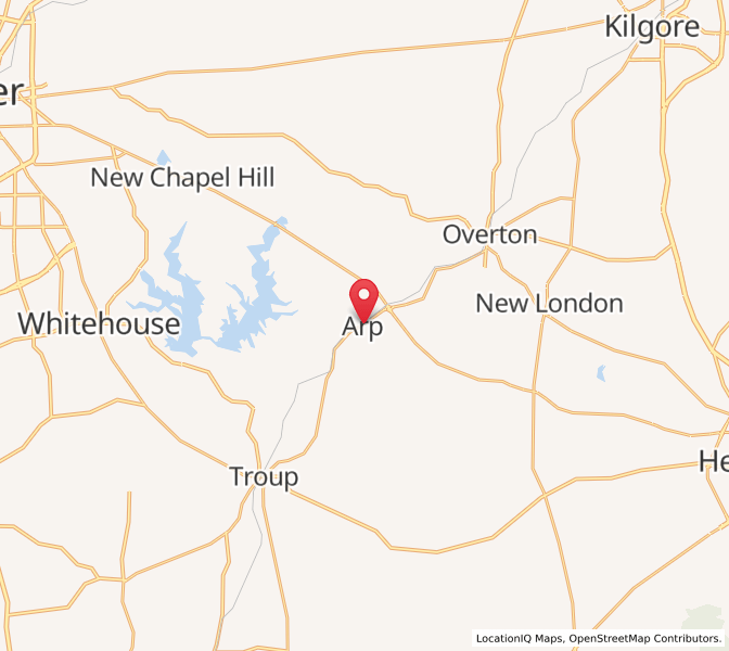 Heures de lever et de coucher du soleil en Arp, TX