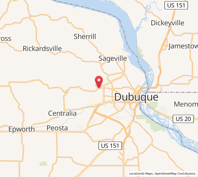 Heures de lever et de coucher du soleil en Asbury, IA