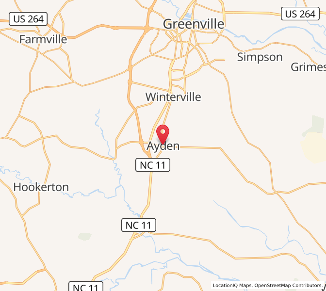 Heures de lever et de coucher du soleil en Ayden, NC