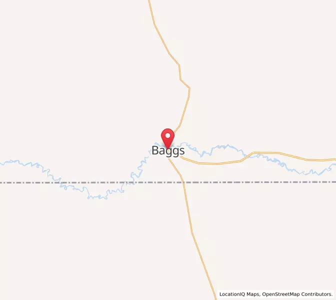 Map of Baggs, Wyoming
