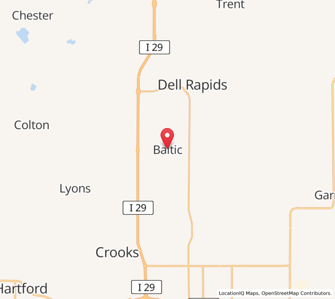 Heures de lever et de coucher du soleil en Baltic, SD