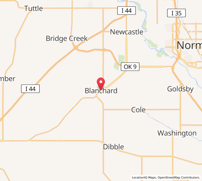 Heures de lever et de coucher du soleil en Blanchard, OK