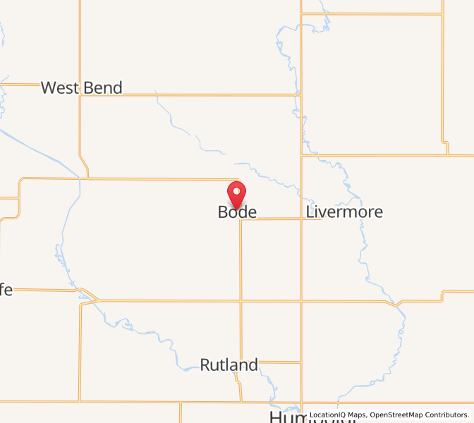 Heures de lever et de coucher du soleil en Bode, IA