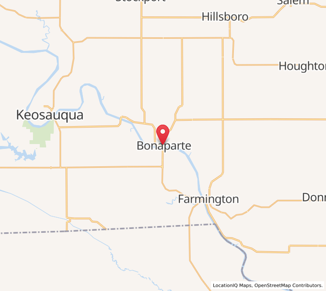 Heures de lever et de coucher du soleil en Bonaparte, IA