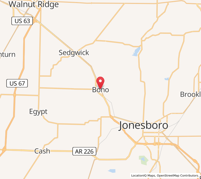 Heures de lever et de coucher du soleil en Bono, AR