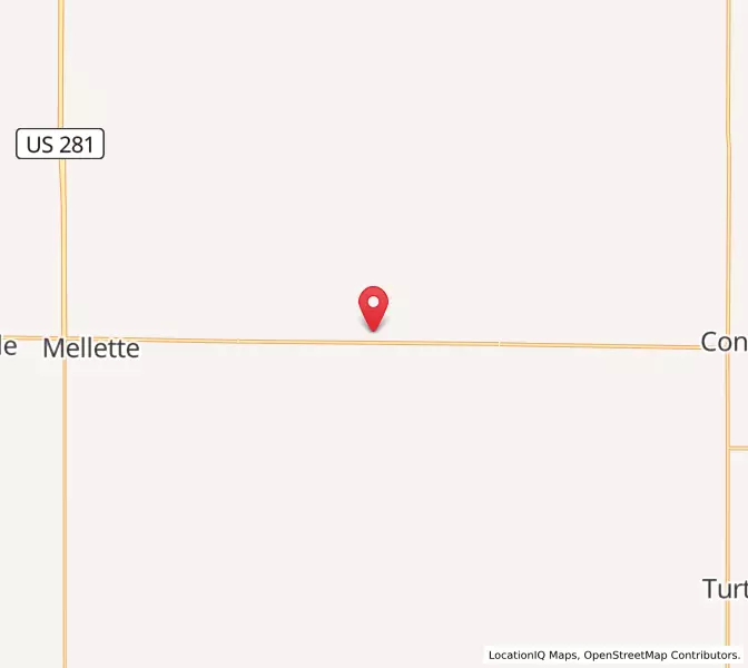 Map of Brentford, South Dakota