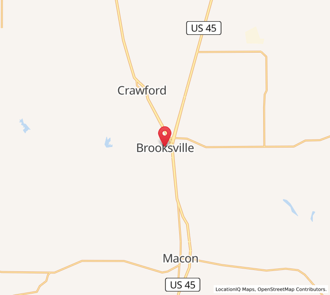 Heures de lever et de coucher du soleil en Brooksville, MS