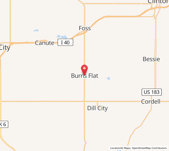 Burns Flat, OK Sunrise and Sunset Times