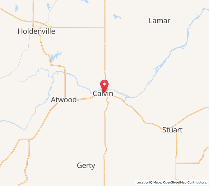 Heures de lever et de coucher du soleil en Calvin, OK