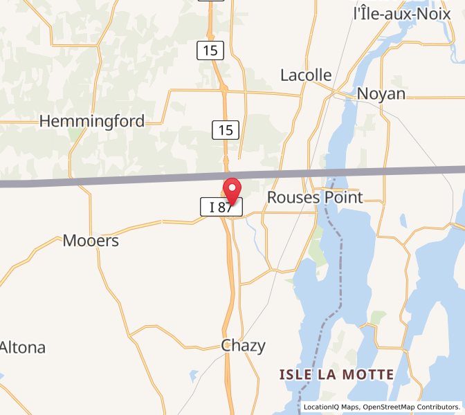 Heures de lever et de coucher du soleil en Champlain, NY