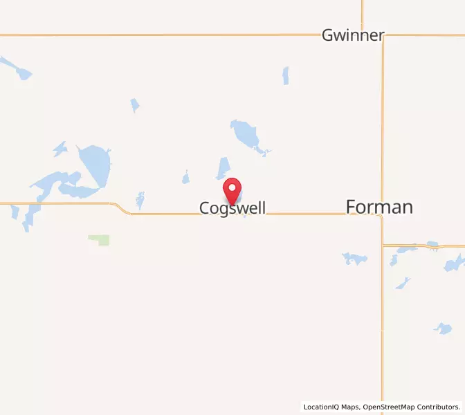 Map of Cogswell, North Dakota