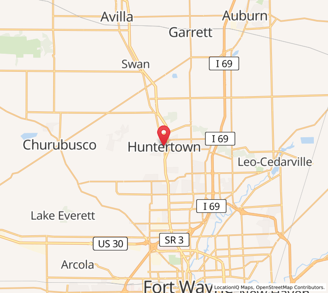 Heures de lever et de coucher du soleil en Huntertown, IN