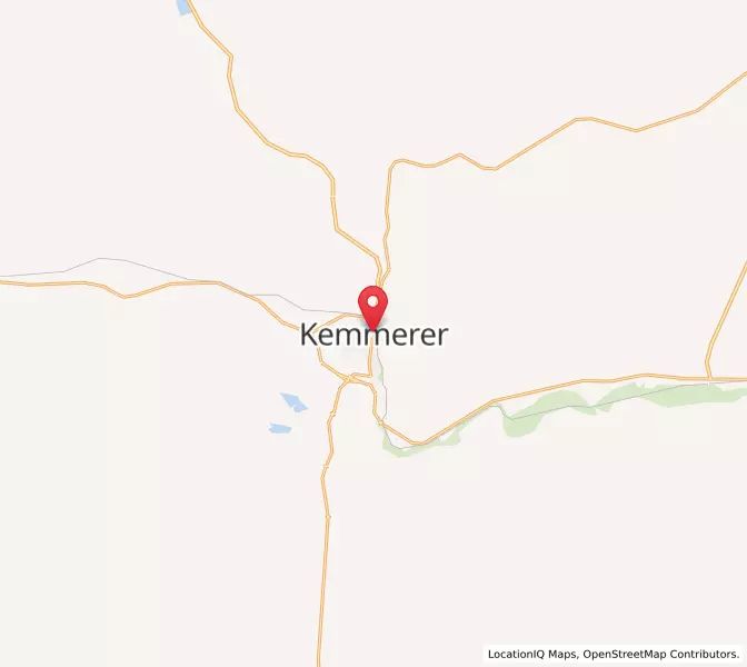 Map of Kemmerer, Wyoming