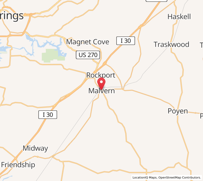 Heures de lever et de coucher du soleil en Malvern, AR