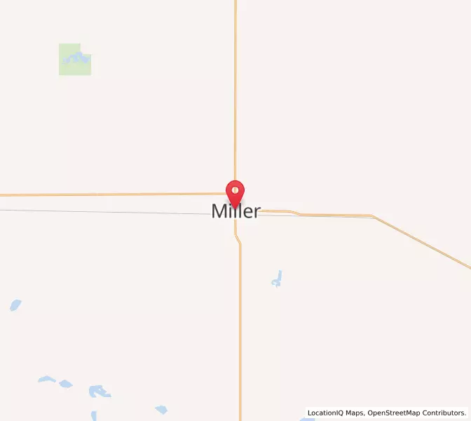 Map of Miller, South Dakota