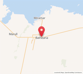 Map of Balnearia, Cordoba