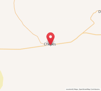 Map of Chepes, La Rioja