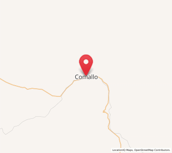 Map of Comallo, Rio Negro