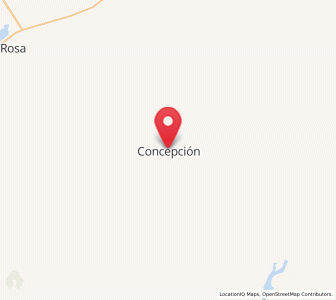 Map of Concepción, Corrientes