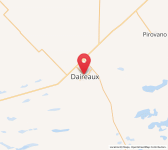 Map of Daireaux, Buenos Aires