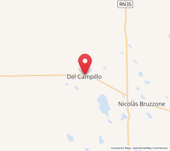Map of Del Campillo, Cordoba