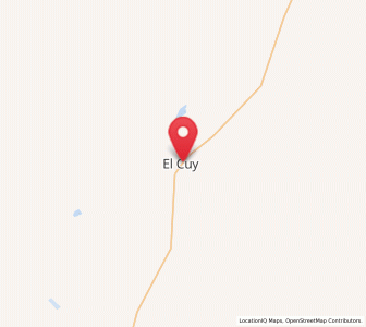 Map of El Cuy, Rio Negro