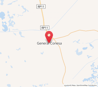 Map of General Conesa, Buenos Aires