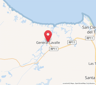 Map of General Lavalle, Buenos Aires