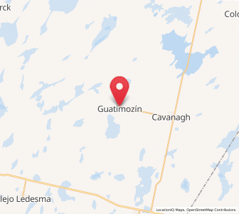 Map of Guatimozín, Cordoba