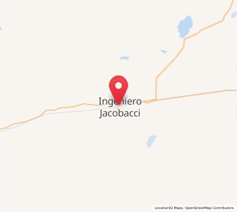 Map of Ingeniero Jacobacci, Rio Negro