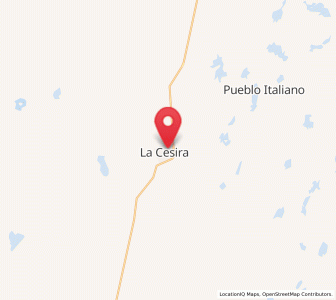 Map of La Cesira, Cordoba