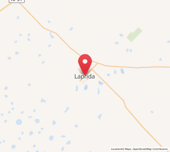 Map of Laprida, Buenos Aires