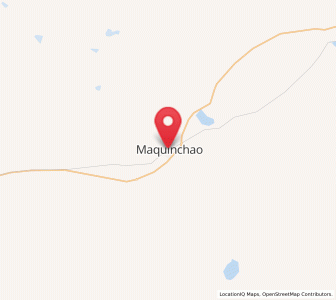 Map of Maquinchao, Rio Negro