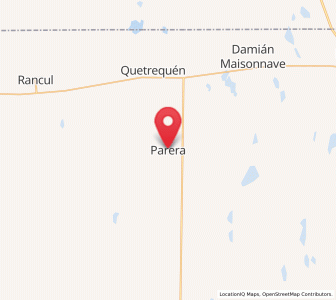 Map of Parera, La Pampa