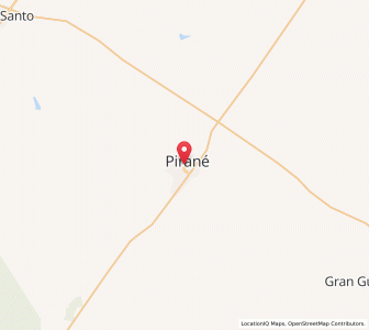 Map of Pirané, Formosa