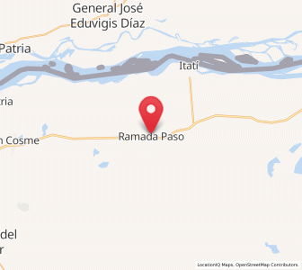 Map of Ramada Paso, Corrientes