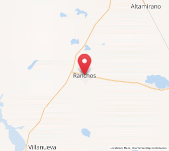 Map of Ranchos, Buenos Aires