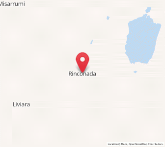 Map of Rinconada, Jujuy