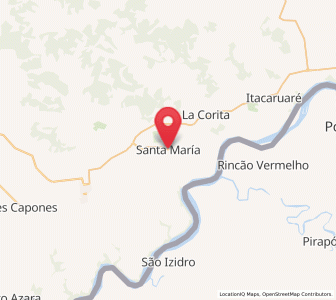 Map of Santa María, Misiones