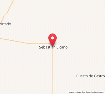 Map of Sebastián Elcano, Cordoba