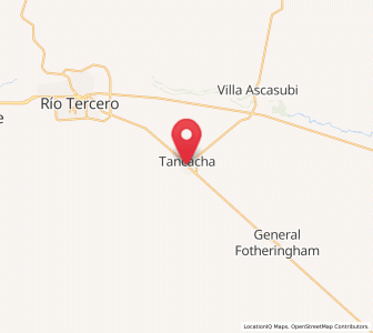 Map of Tancacha, Cordoba